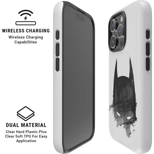 DC Comics Batman Mask Art iPhone 16 Pro Magsafe Impact Case